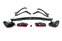 BMW 7 Serie F01/F02 2008–2015 Restylingkit voor G12 M760 (met vervanging van kofferklep en achterschermen) foto 69