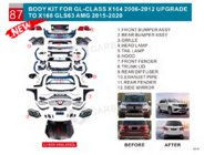 Mercedes GL-klasse X164 2006–2012 Restylingkit voor GLS X166 AMG foto 5