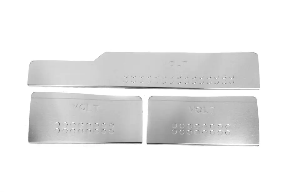 Volkswagen LT 1995–2006 Carmos V3 instaplijsten binnen (3-delig, RVS) Image