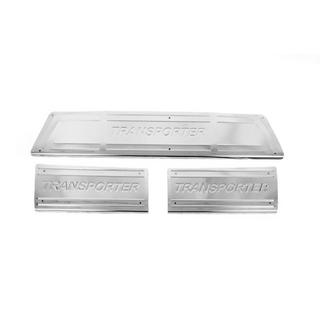 Carmos V3 instaplijsten binnen (3-delig, RVS) Volkswagen T5 Transporter 2003–2010 foto 2