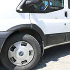 Ford Transit 2000–2014 Spatbordverbreders (wielkastverbreders) EuroCap 2006-2013 (6 stuks, ABS, lange wielbasis) foto 2