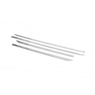 Carmos smalle deurstrip (RVS) Skoda Kodiaq 2016–2023 foto 3