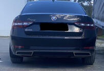 Skoda Superb 2015–2024 Carmos bumper eindstukken (3 stuks, RVS) foto 3