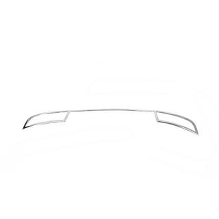 Carmos bumper eindstukken (3 stuks, RVS) Skoda Superb 2015–2024 foto 4
