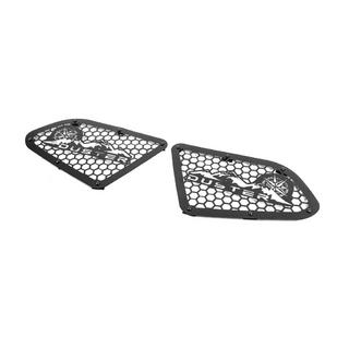 Afdekpanelen voor achterste zijruiten EuroCap (2 stuks, metaal) foto 2