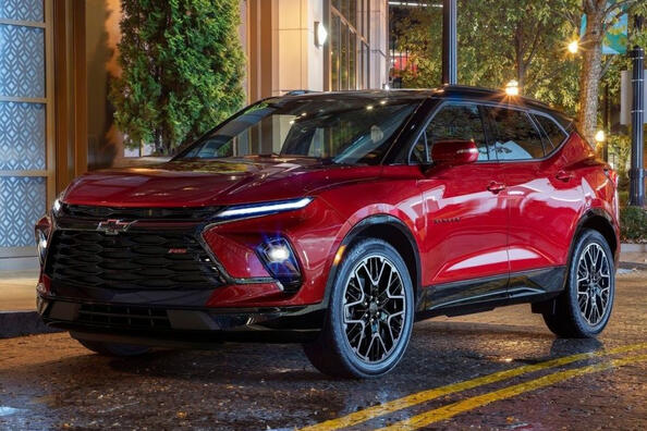 Review van de vernieuwde Chevrolet Blazer-crossover