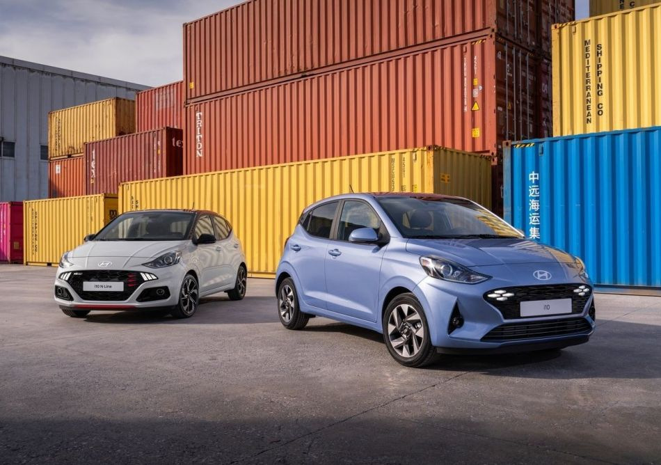 Gefacelifte subcompact hatchback Hyundai i10