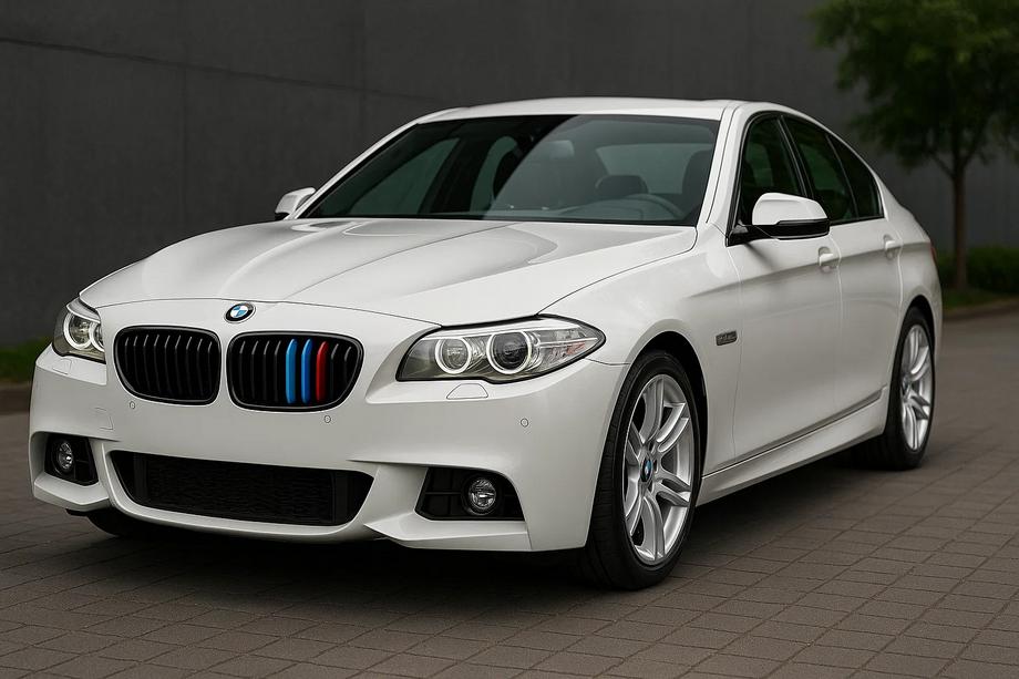 BMW 5 Serie F10/F11 2010–2016 Grille-inserts 2010-2013 (3 stuks) Foto 1