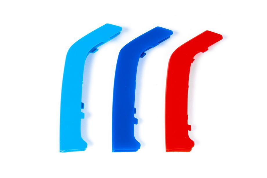 BMW 3 Serie F30/F31 2012–2019 Grillelijsten voor 8-lamellen grille (3 stuks) Foto 2