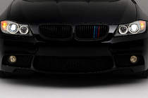 BMW 3-serie E90/E91 2005–2011 Niergrilles voor E90 (3 stuks) foto 1