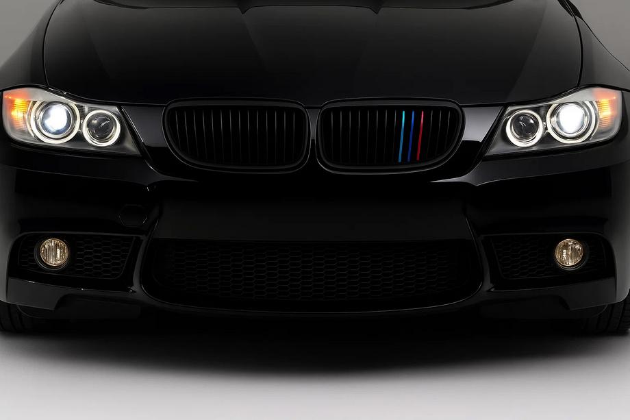 BMW 3-serie E90/E91 2005–2011 Niergrilles voor E90 (3 stuks) Image