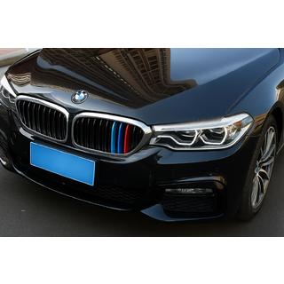 Grille sierlijsten (2017-2020, 3 stuks) BMW 5 Serie G30/G31 2017–2023 foto 4