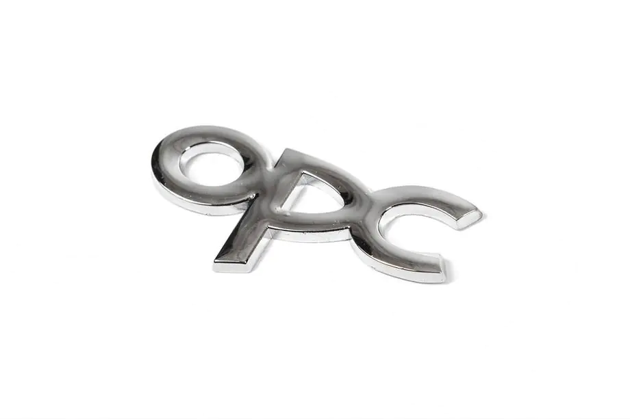 Opel Metalen kofferklep embleem OPC (Chroom) Foto 2