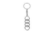 Audi Metalen sleutelhanger met Audi-logo foto 1
