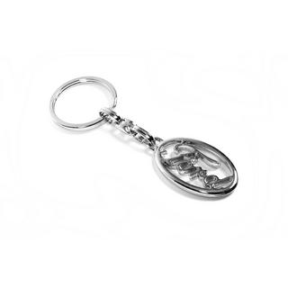 Metalen sleutelhanger met Ford-logo foto 3