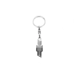 Metalen sleutelhanger met Chevrolet-logo foto 2