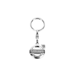 Metalen sleutelhanger met Volvo-logo foto 2