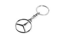 Mercedes-Benz Metalen sleutelhanger met Mercedes-logo foto 2