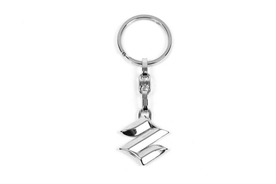 Suzuki Metalen sleutelhanger met Suzuki-logo Foto 2