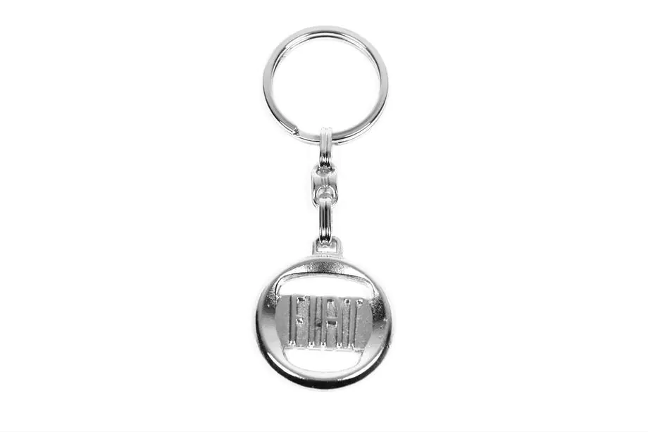 Fiat Metalen sleutelhanger met Fiat-logo Foto 1