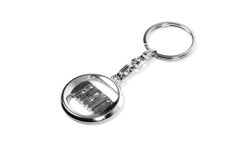 Fiat Metalen sleutelhanger met Fiat-logo Foto 2