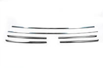 Fiat Ducato 2006–2025 Chroom sierlijsten voor radiateurgrille 2006-2014 (6 st., RVS) AFGEPRIJSD foto 2