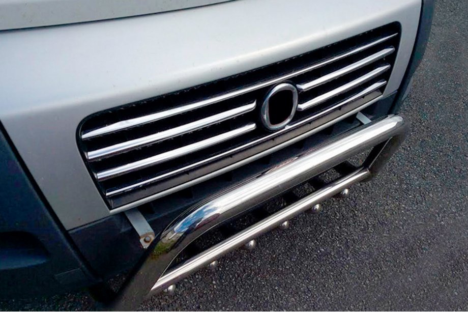 Fiat Ducato 2006–2025 Chroom sierlijsten voor radiateurgrille 2006-2014 (6 st., RVS) AFGEPRIJSD Image