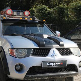 Motorkap cover V3 (ABS) Mitsubishi L200 2006–2015 foto 1