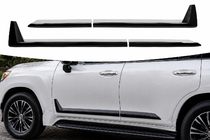 Lexus LX 500d/600 2022– Zwarte deurlijsten F-Sport wit/zwart (set van 4, ABS) foto 1
