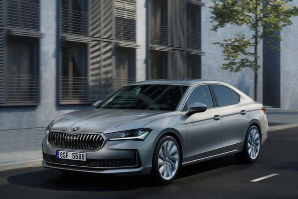 Nieuwe generatie Skoda Superb liftback