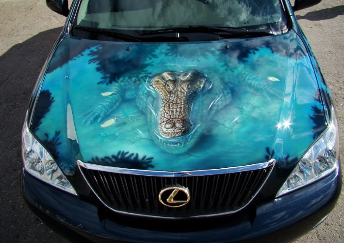 Kunst op wielen: inspirerende airbrushtrends voor je auto