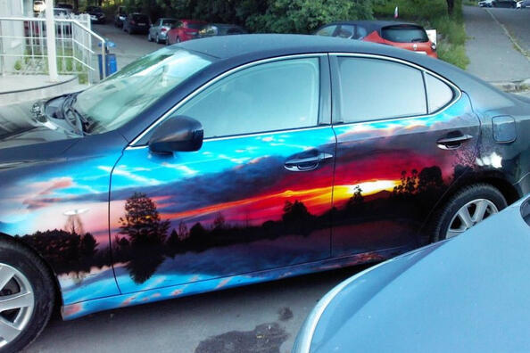 Kunst op wielen: inspirerende airbrushtrends voor je auto