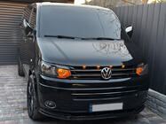 Volkswagen T6 2015–2024 Voorbumper lip spoiler 2019-2021 Orion (ABS) foto 4