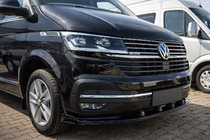 Volkswagen T6 2015–2024 Voorbumper lip spoiler 2019-2021 Orion (ABS) foto 1