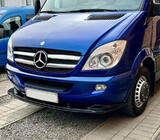 Mercedes Sprinter W906 2006–2018 Frontlip spoiler 2006-2013 (ABS) foto 3
