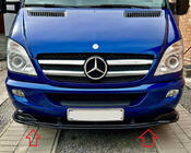 Mercedes Sprinter W906 2006–2018 Frontlip spoiler 2006-2013 (ABS) foto 2