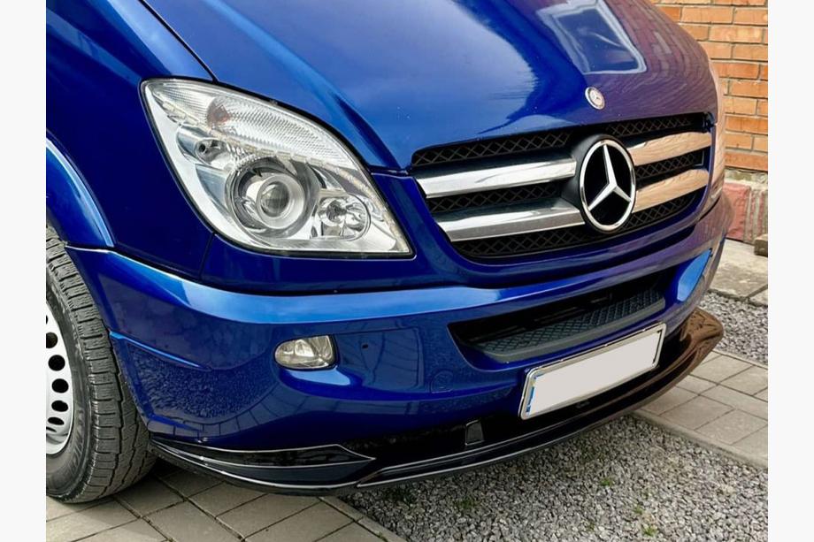 Mercedes Sprinter W906 2006–2018 Frontlip spoiler 2006-2013 (ABS) Image