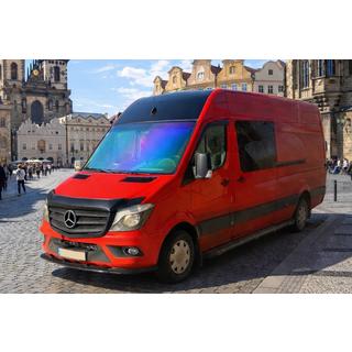 Voorbumper lip spoiler 2013-2018 (ABS) Mercedes Sprinter W906 2006–2018 foto 3