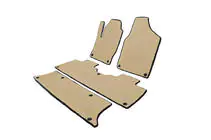 Volkswagen Sharan 1995–2010 EVA automatten (3 rijen, beige) foto 2