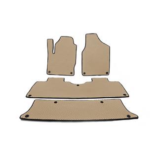 EVA automatten (3 rijen, beige)