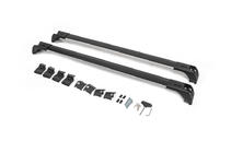 BMW X3 F25 2011–2018 Dwarsdragers voor geïntegreerde dakrails, afsluitbaar Skybar V2 (2 stuks) tot 120 cm, zwart foto 4