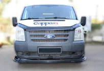 Ford Transit 2000–2014 Voorbumper frontlip EuroCap (2006-2014, zwart) foto 1