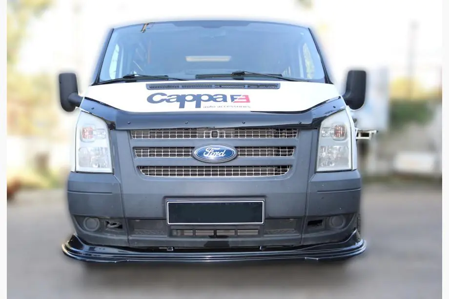 Ford Transit 2000–2014 Voorbumper frontlip EuroCap (2006-2014, zwart) Image