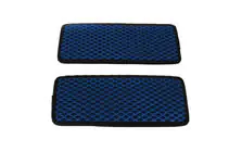 Citroen Jumper 2007–2025 Polyurethaan dorpelmatten (2 stuks, EVA, blauw) foto 1
