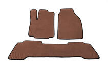 Honda Pilot 2002–2008 EVA automatten (bruin) foto 1