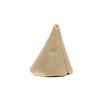 Lederen versnellingspookhoes (Beige) foto 2