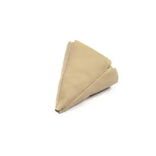 Lederen versnellingspookhoes (Beige) foto 3