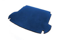 Hyundai Santa Fe 2 2006–2012 Kofferbakmat (EVA, blauw) (5 zitplaatsen) foto 2