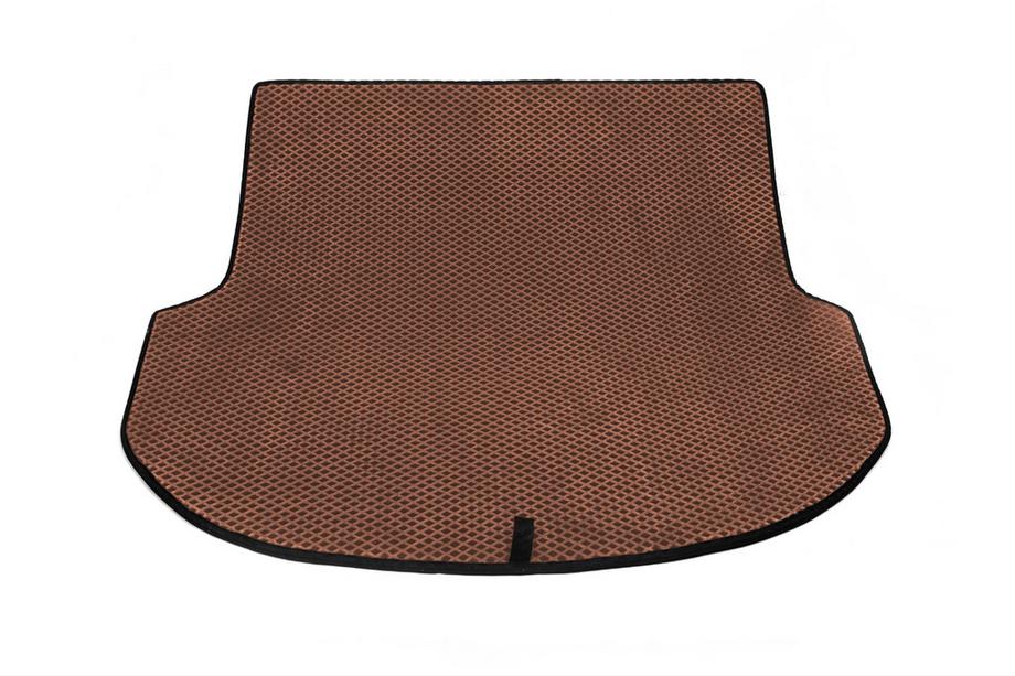 Hyundai Santa Fe 3 2012–2018 Kofferbakmat (EVA, bruin) (5 zitplaatsen) Foto 1