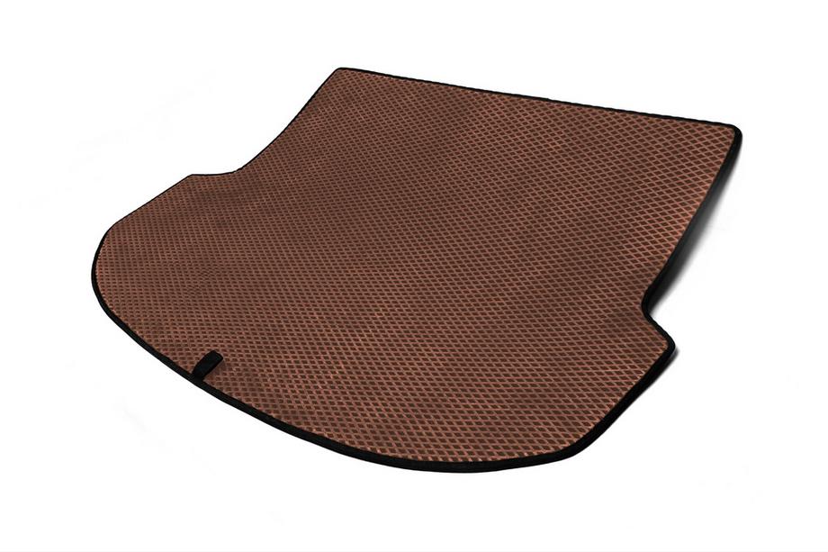 Hyundai Santa Fe 3 2012–2018 Kofferbakmat (EVA, bruin) (5 zitplaatsen) Foto 2